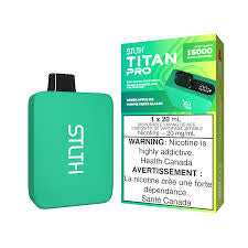 Stlth Titan Pro 15k Green Apple ice