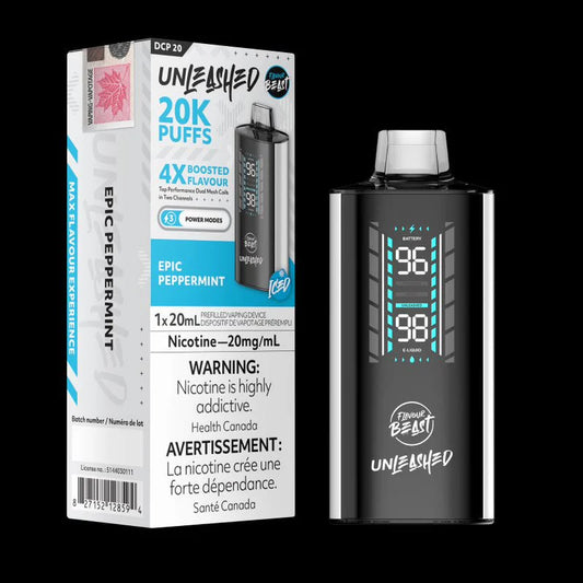 Flavour Beast 20K Unleashed Epic Peppermint (Provincial Tax)