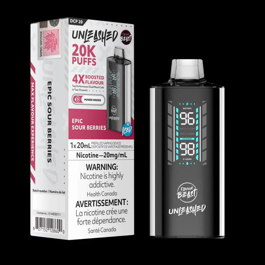 Flavour Beast 20K Unleashed Epic Sour Berries (Provincial Tax)