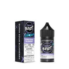 Flavour beast e liquid 20 mg/30ml Super Sour Blueberry