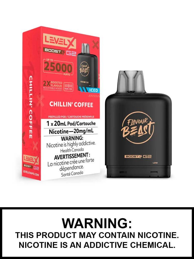 Flavour Beast Level x Boost G2 25k Chilli'n Coffee