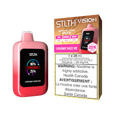 Stlth Vision 20k Coconut Razz ice (Provincial Tax)