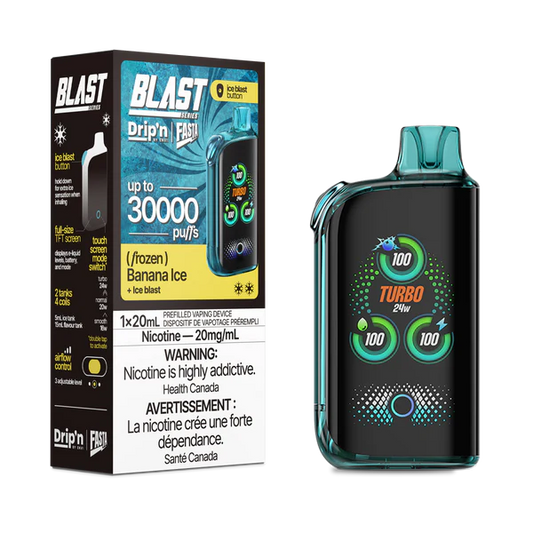 Drip’n ENVI fasta blast 30k banana ice (provincial tax)