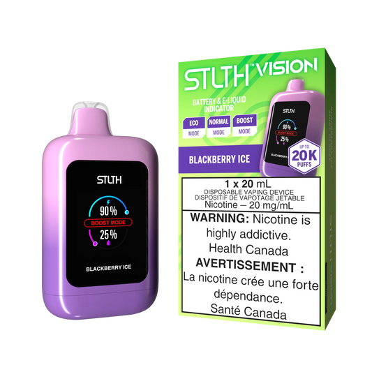 Stlth Vision 20k Blackberry ice (Provincial Tax)