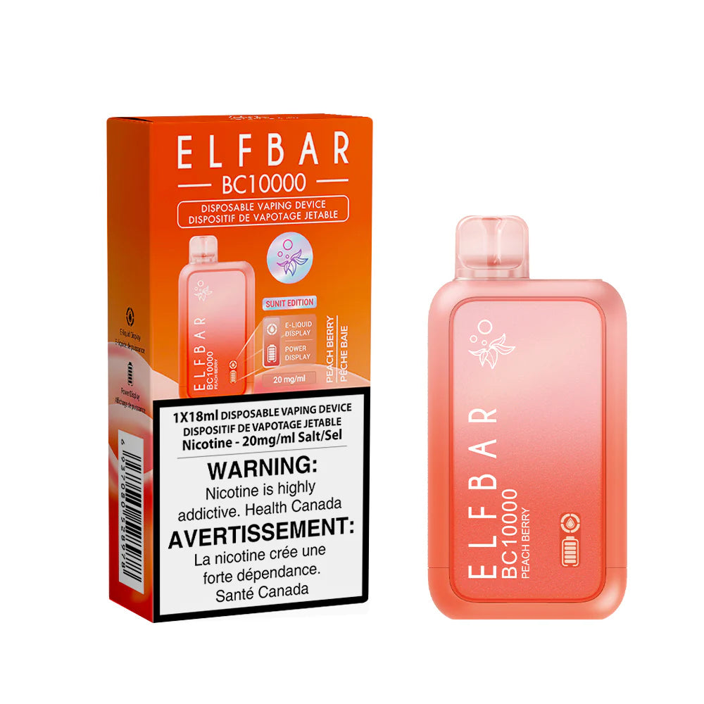 ELFBAR BC 10000 Peach Berry (Provincial Tax)