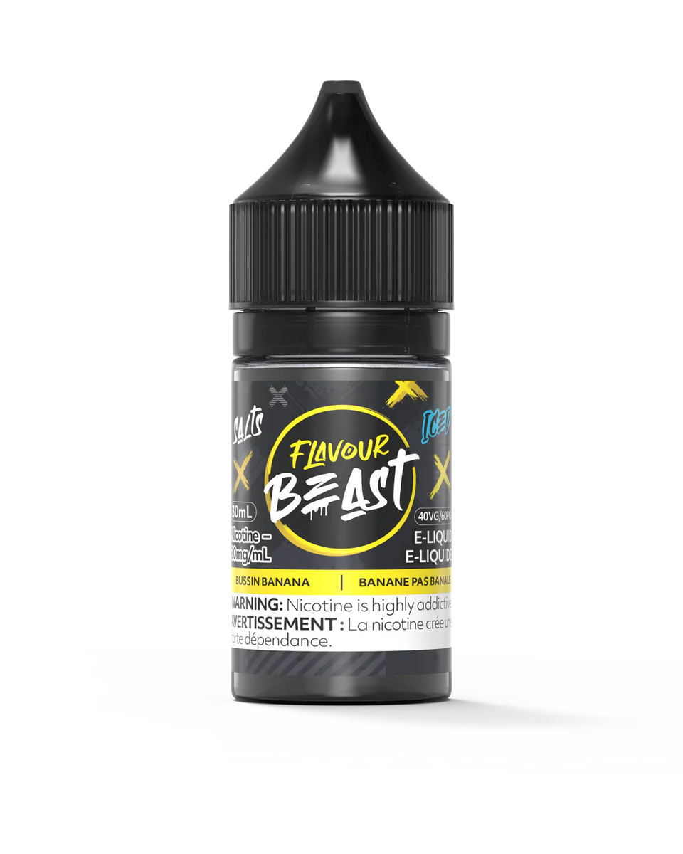 Flavour beast e-liquid Bussin Banana 20mg/30ml (provincial tax)