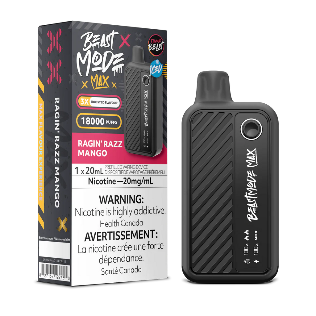 Flavour Beast 18k Ragin Razz Mango (Provincial Tax)