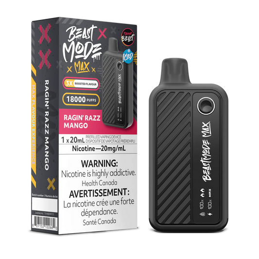 Flavour Beast 18k Ragin Razz Mango (Provincial Tax)