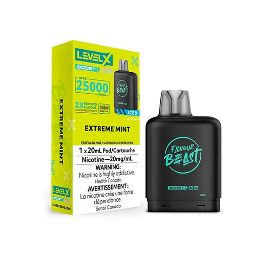 Flavour Beast Level x Boost G2 25k Extreme Mint *