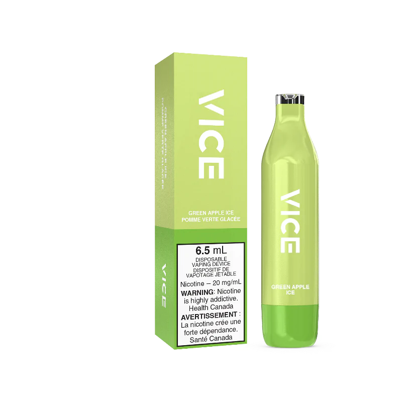 Vice 2500 Green Apple ice (Provincial Tax)