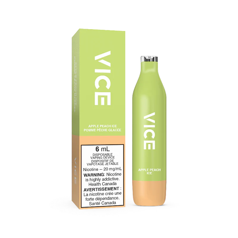 Vice 2500 Apple Peach ice (Provincial Tax)