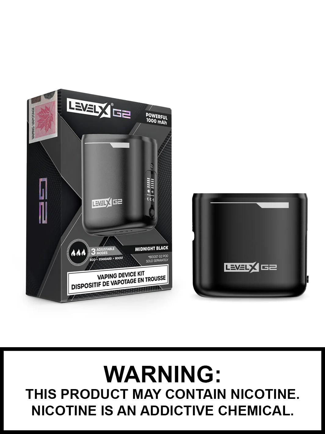Level x G2 Battery Midnight Black (Provincial Tax)