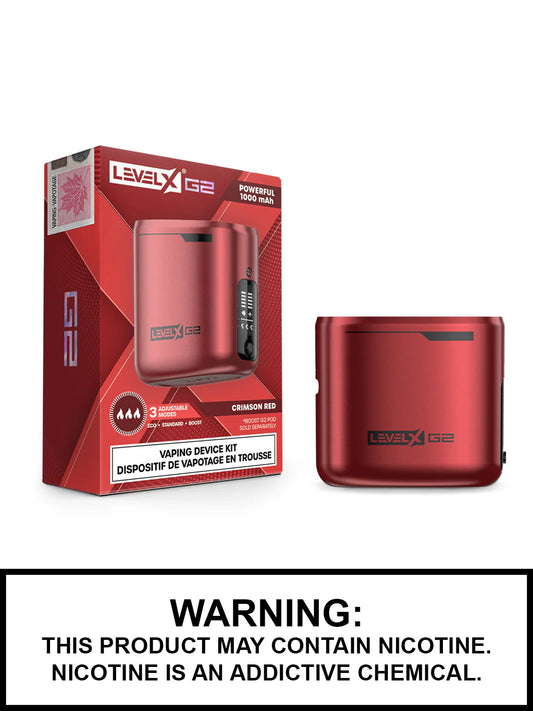Level x G2 Battery Crimson Red (Provincial Tax)