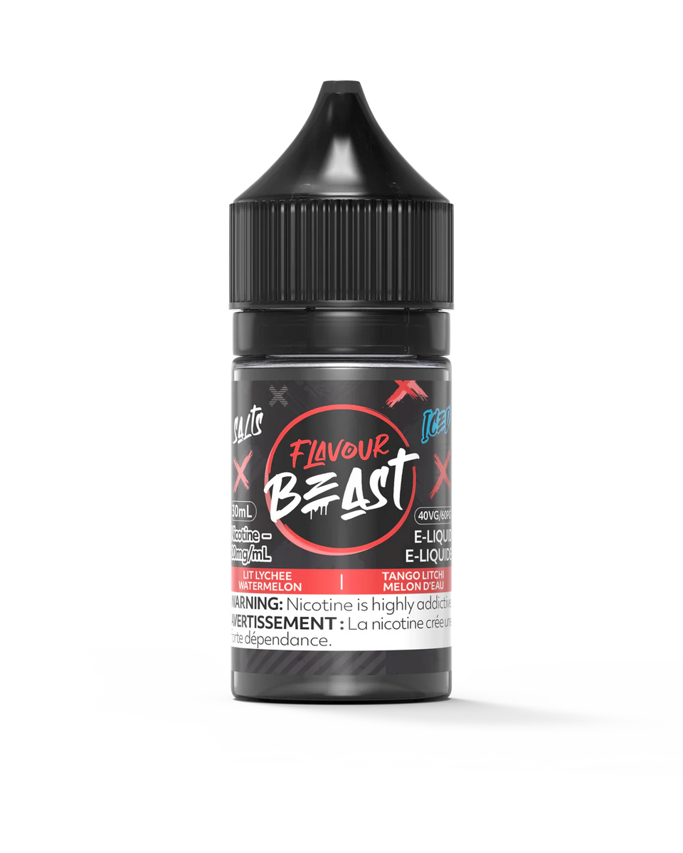 Flavour beast e-liquid Lit Lychee Watermelon 20mg/30ml *