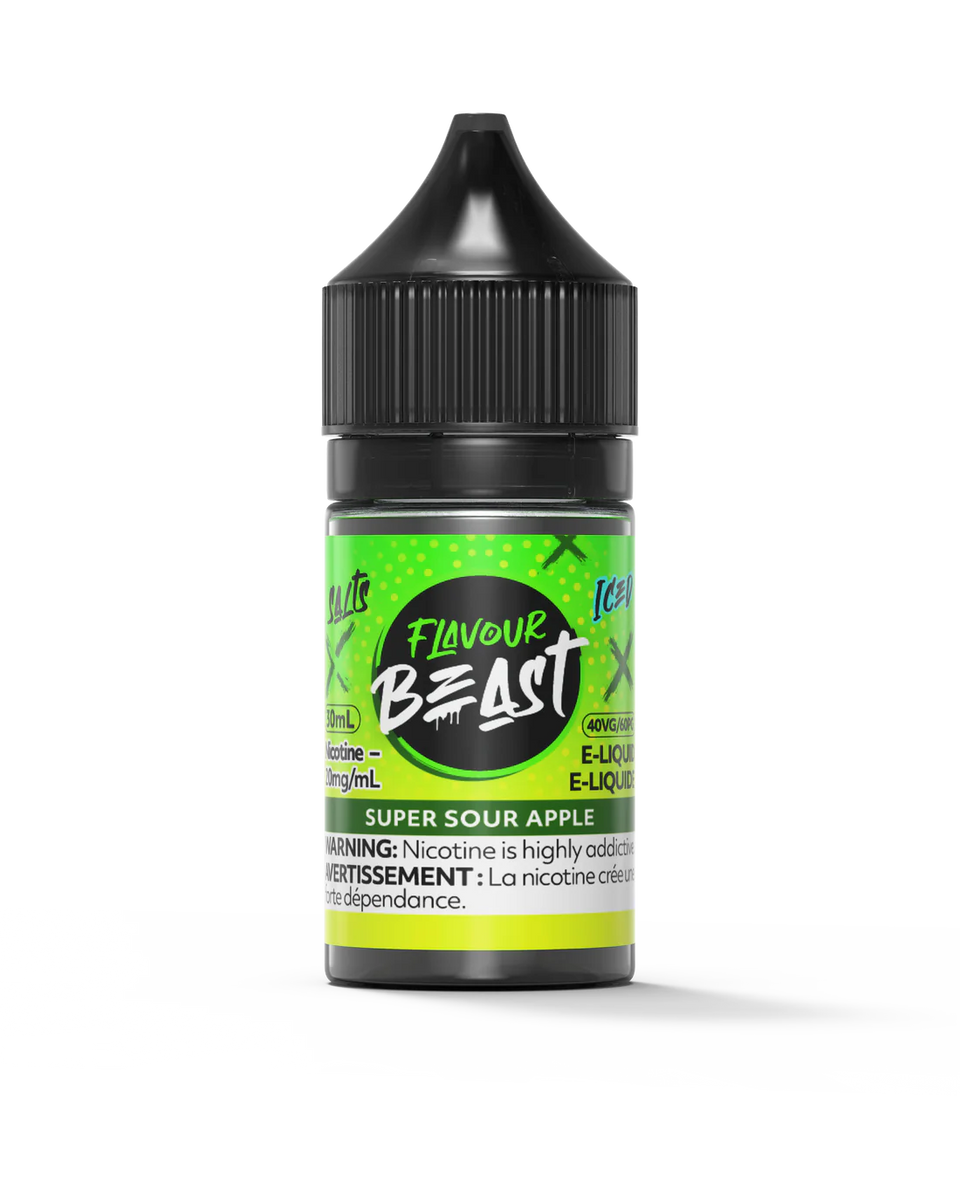 Flavour beast e-liquid Super Sour Apple 20mg/30ml *