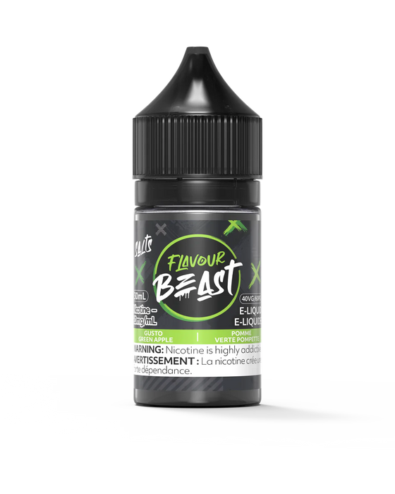 Flavour beast e-liquid Gusto Green Apple 20mg/30ml *