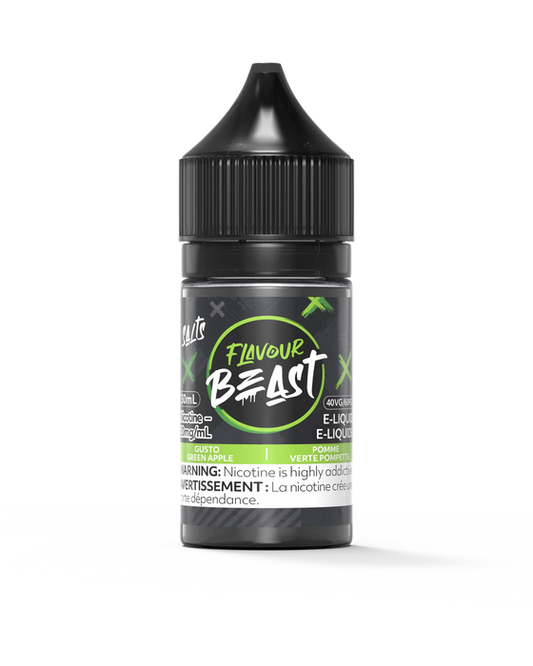 Flavour beast e-liquid Gusto Green Apple 20mg/30ml *