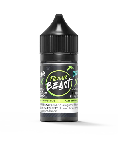 Flavour beast e-liquid Wild White Grape 20mg/30ml *