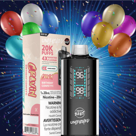 Flavour Beast 20K Unleashed Epic Birthday Confetti (Provincial Tax)
