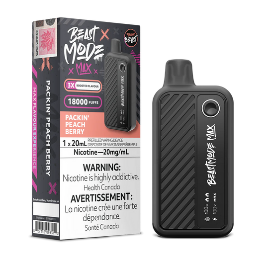 Flavour Beast 18k Packin Peach Berry *