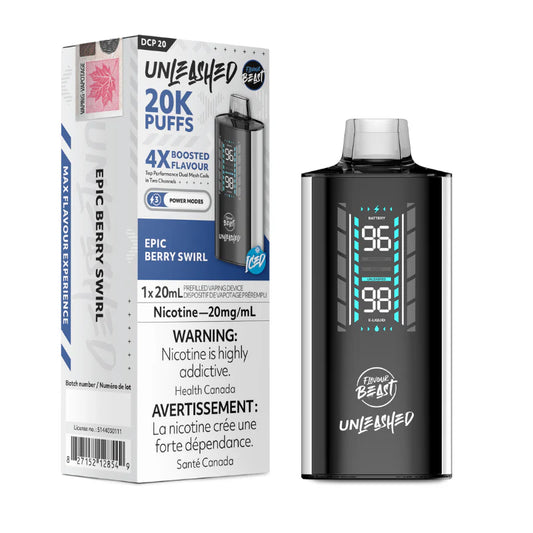 Flavour Beast 20K Unleashed Epic Berry Swirl *