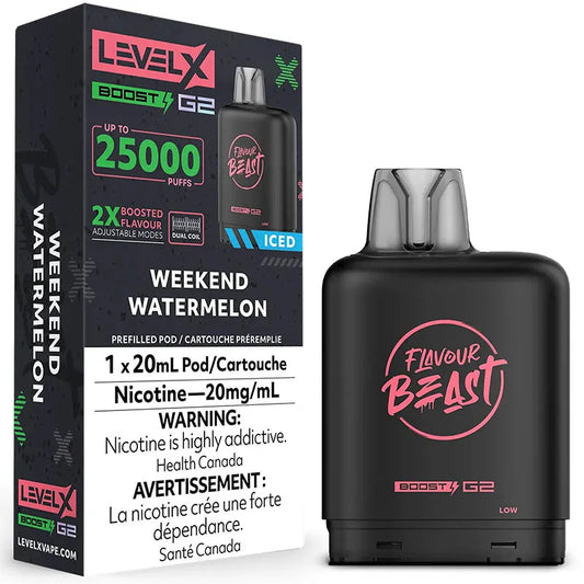 Flavour Beast Level x Boost G2 25k Weekend Watermelon *