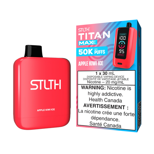 Stlth Titan Max 50k Apple kiwi ice (Provincial Tax)