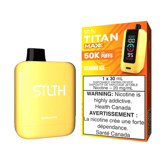 Stlth Titan Max 50k Banana ice (Provincial Tax)