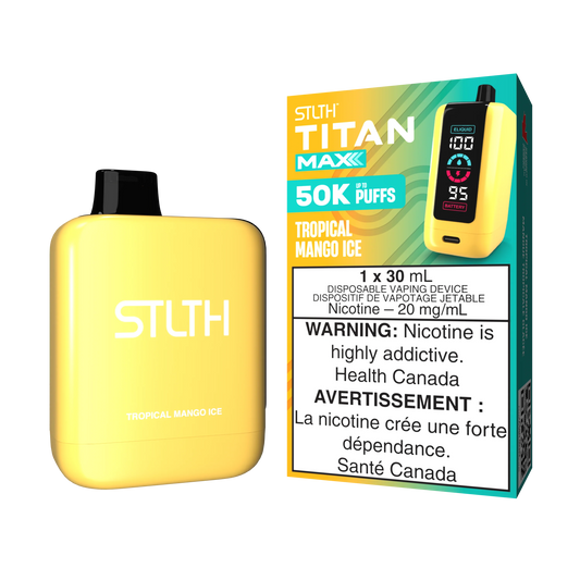 Stlth Titan Max 50k Tropical Mango ice (Provincial Tax)