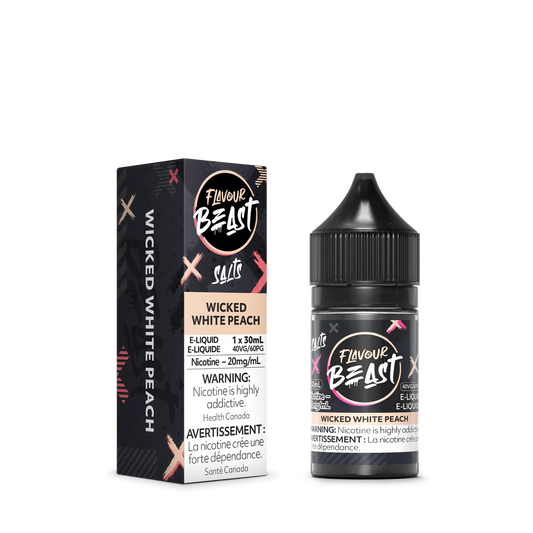 Flavour beast e-liquid Wicked White Peach 20mg/30ml *