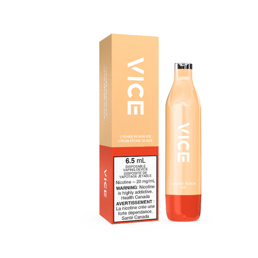 Vice 2500 Lychee Peach ice (Provincial Tax)
