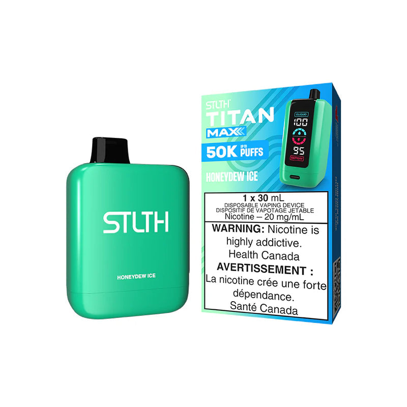 Stlth Titan Max 50k Honeydew ice (Provincial Tax)