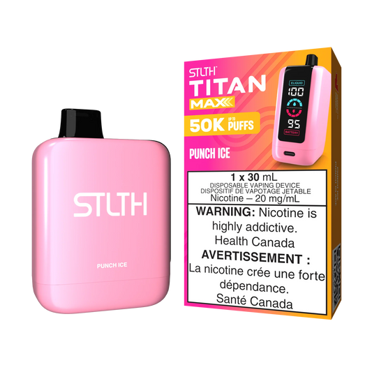 Stlth Titan Max 50k Punch ice (Provincial Tax)