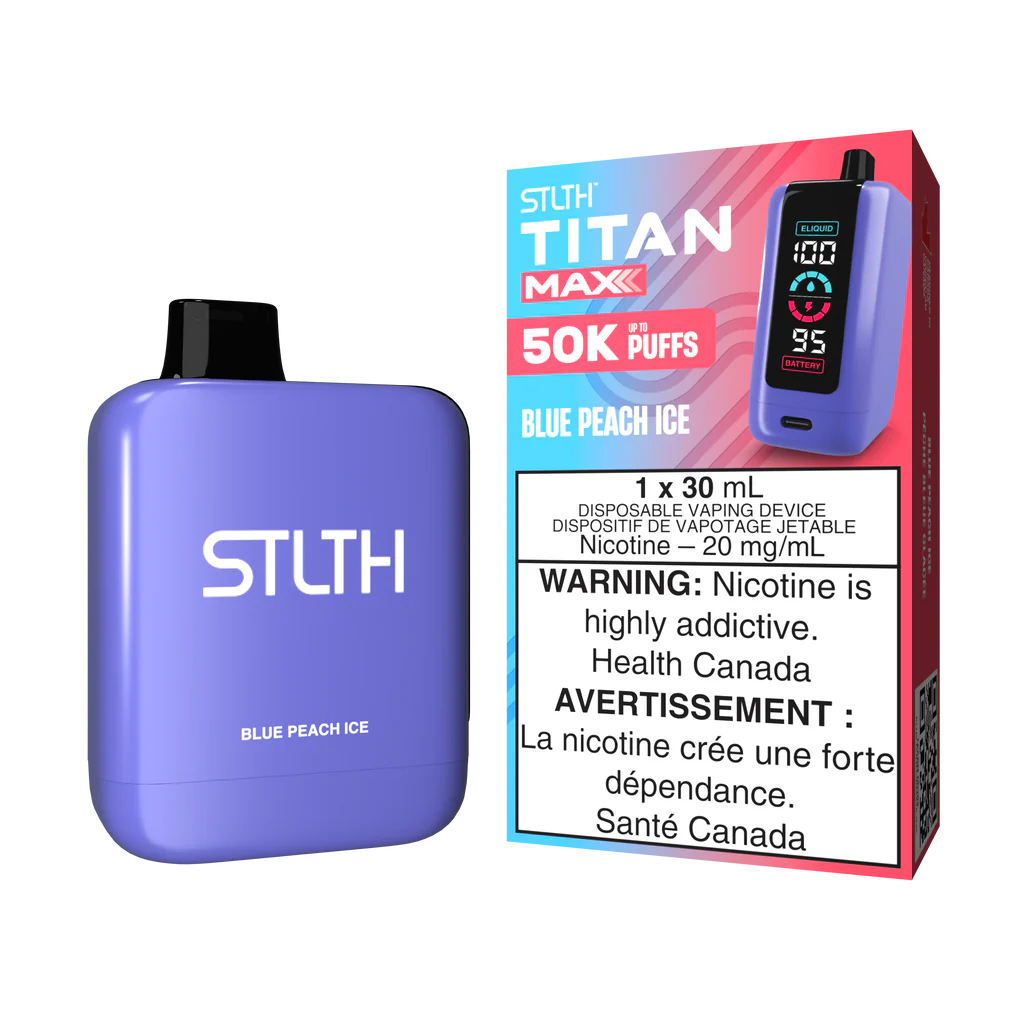 Stlth Titan Max 50k Blue Peach ice (Provincial Tax)