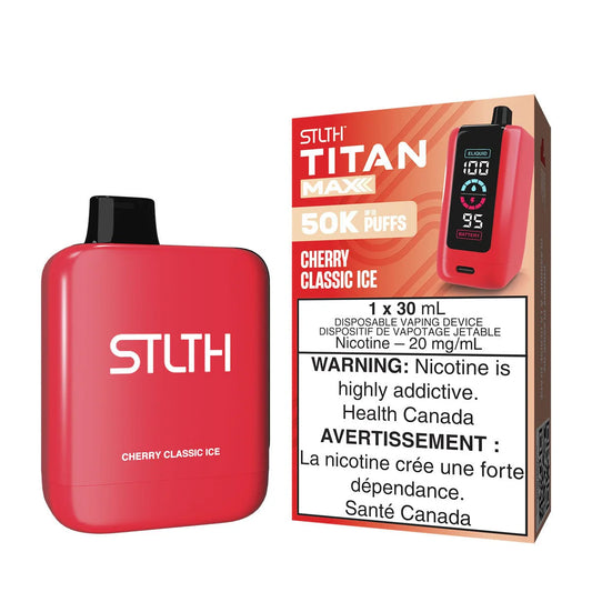 Stlth Titan Max 50k Cherry Classic ice (Provincial Tax)