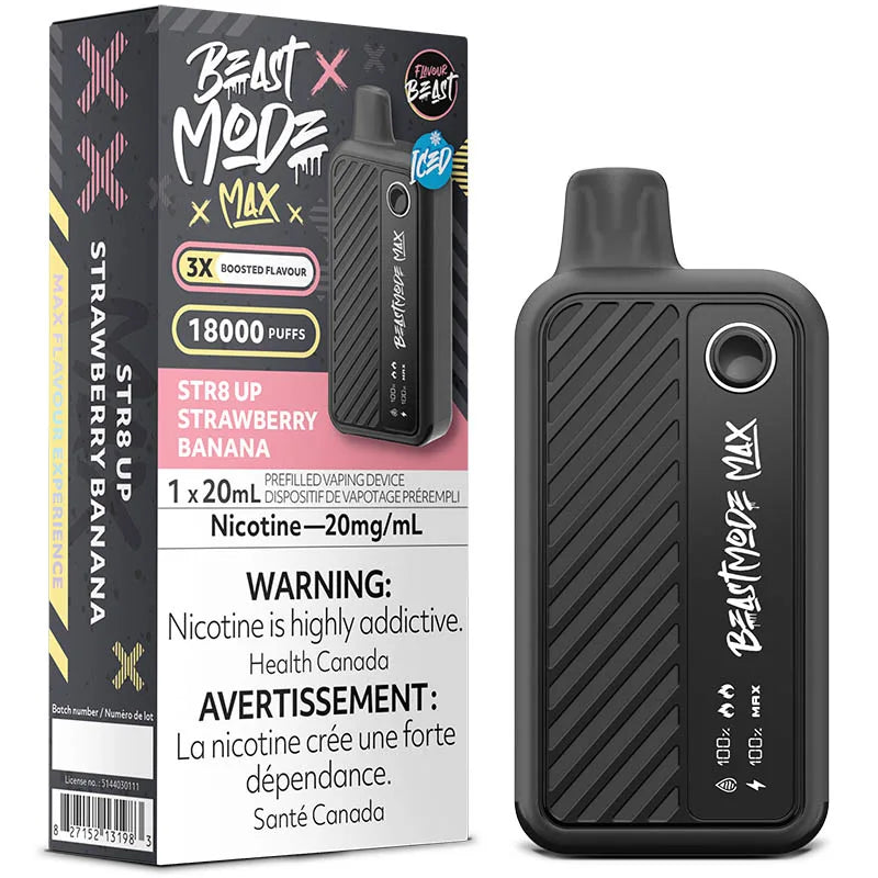 Flavour Beast 18k Str8 Up Strawberry Banana*