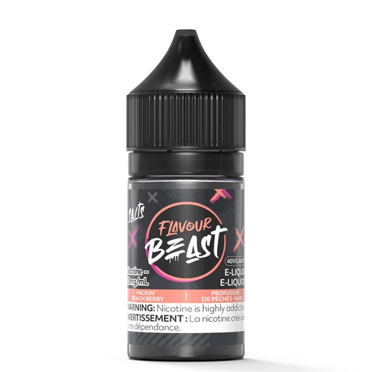 Flavour beast e-liquid Packin Peach Berry 20mg/30ml *