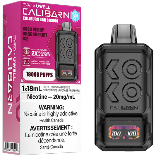 CALIBURN Bar S18k  Bold Berry Dragonfruit ice*
