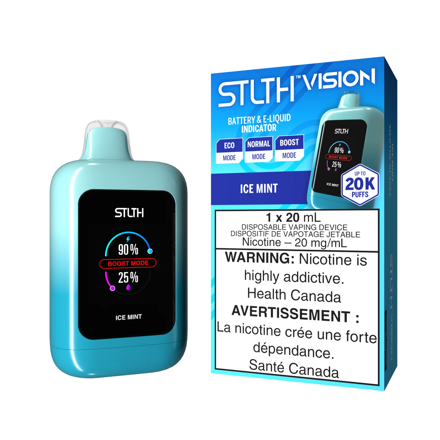 Stlth Vision 20k ice Mint (Provincial Tax)