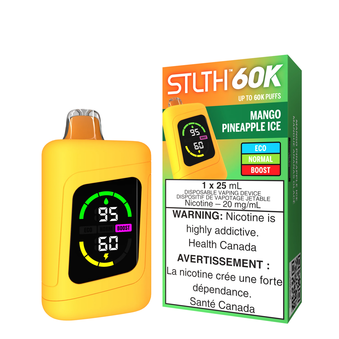 Stlth 60k Mango Pineapple Ice (Provincial Tax)