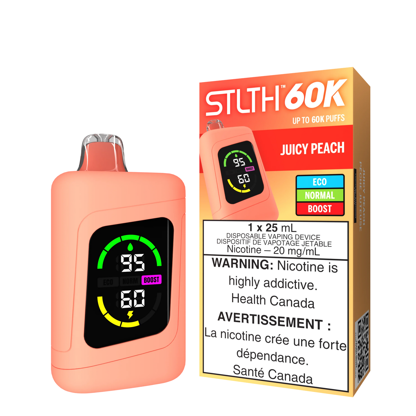 Stlth 60k Juicy Peach (Provincial Tax)