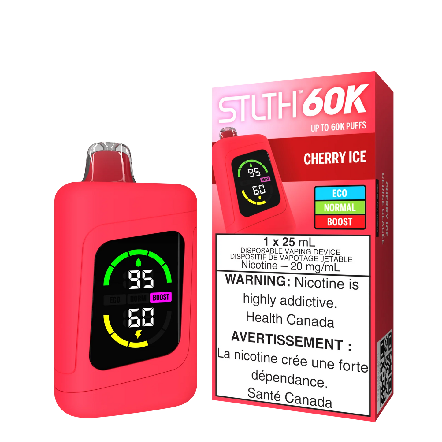 Stlth 60k Cherry Ice (Provincial Tax)