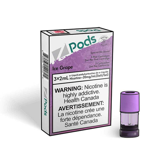 Z Pods Ice Grape (3*2ml)*