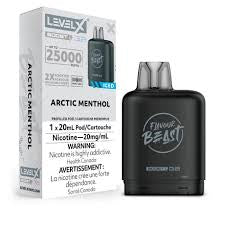 Flavour Beast Level x Boost G2 25k Arctic Menthol *