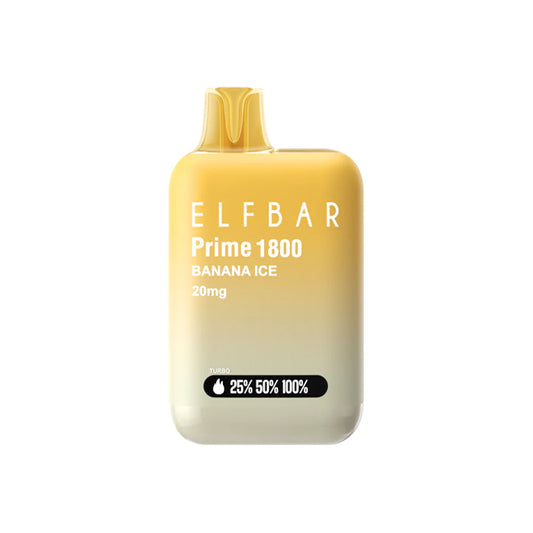 Elfbar 1800 Banana Ice (Provincial tax)