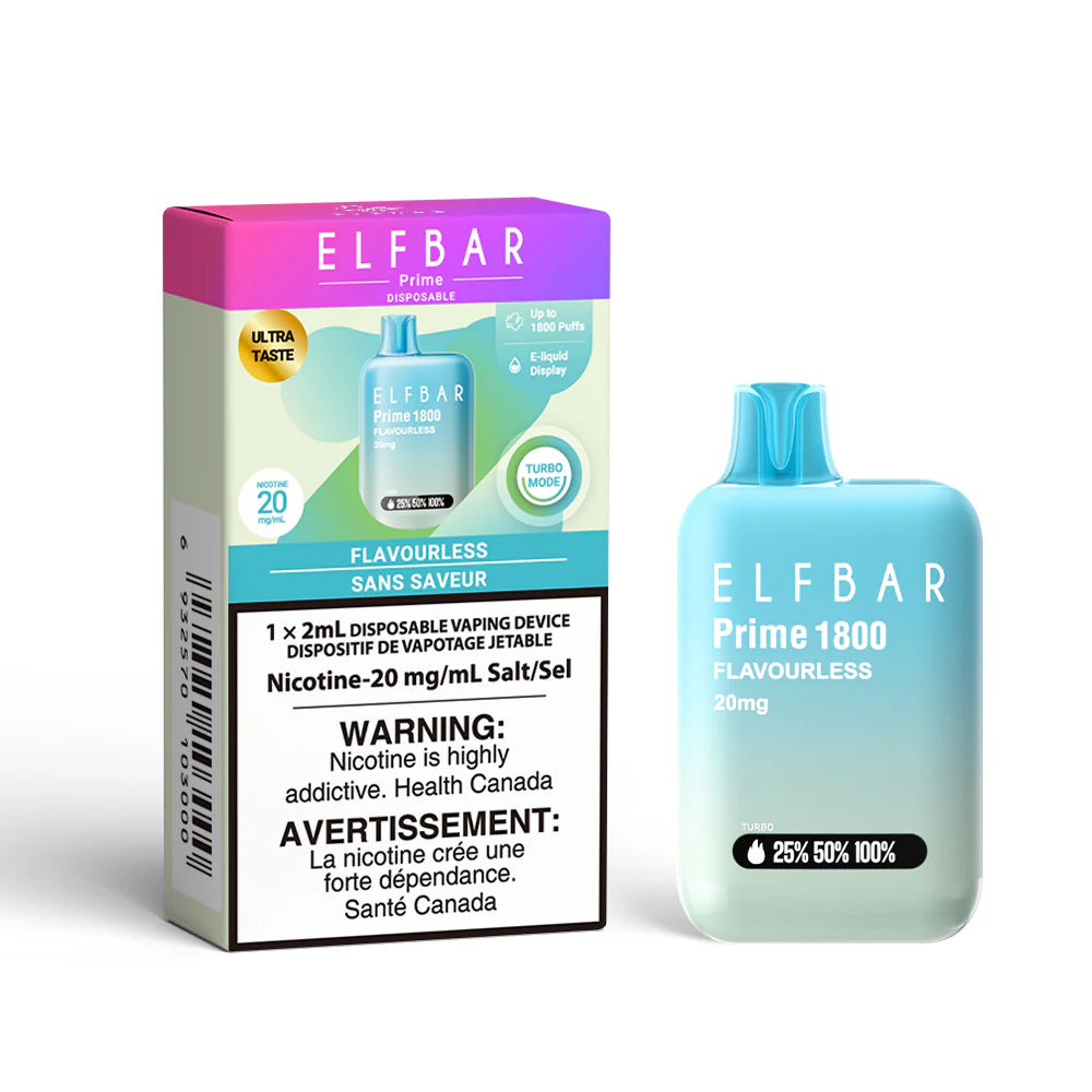 Elfbar 1800 Flavourless (Provincial tax)