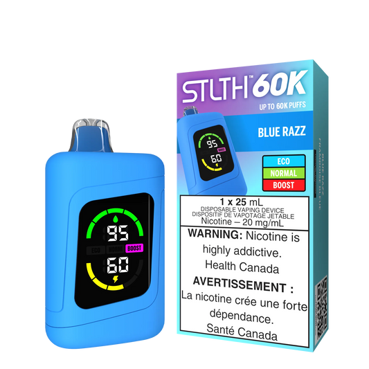 Stlth 60k Blue Razz Lemon Ice (Provincial Tax)