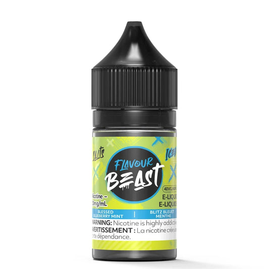 Flavour beast e-liquid Blessed Blueberry Mint 20mg/30ml *