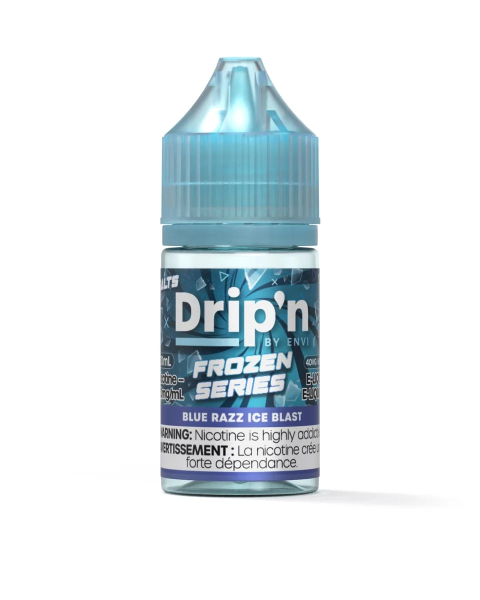 Drip’n ENVI frozen E-liq 20mg/30ml Blue razz ice (Provincial Tax)