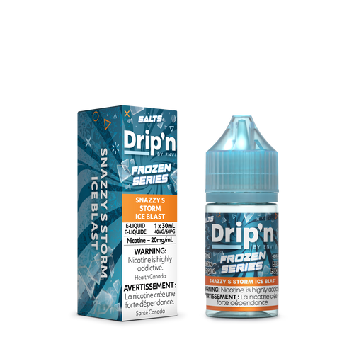 Drip’n ENVI frozen E-liq 20mg/30ml Snazzy s storm ice (Provincial Tax)